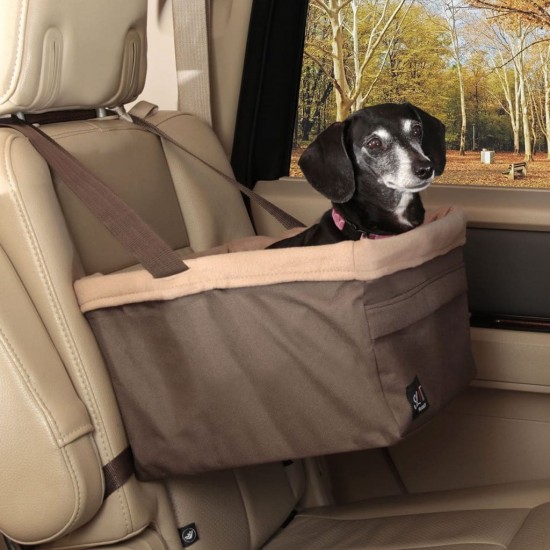428416 Happy Ride Pet Booster Seat Tagalong L Brown