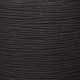 Capi Vazonas Nature Rib, juodas, 62x48cm, rutulio formos, KBLR271