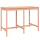 Sodo stalas, 159,5x82,5x110cm, duoglas eglės medienos masyvas
