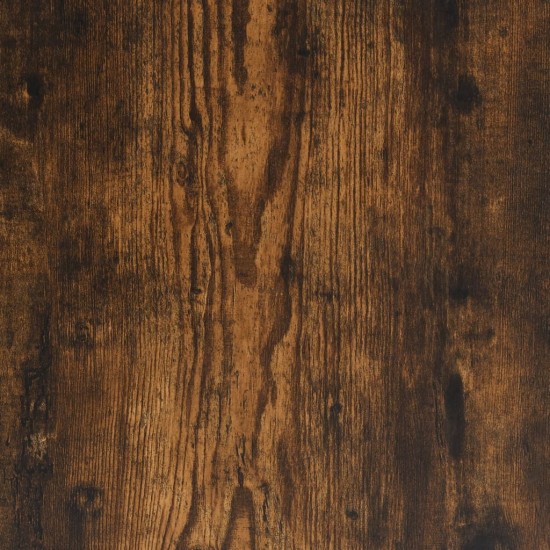 Rašomasis stalas, dūminio ąžuolo, 80x50x90cm, mediena/geležis
