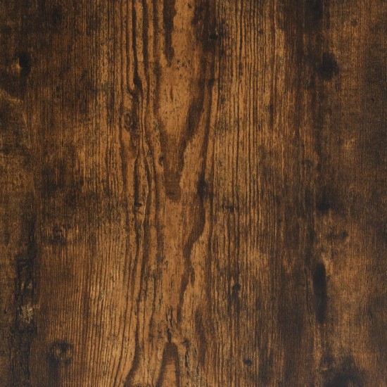 Rašomasis stalas, dūminio ąžuolo, 100x50x90cm, mediena/geležis