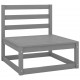 Sulankstomos sodo kėdės, 4vnt., pilkos, 56x61x89cm, tikmedis