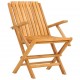 Sulankstomos sodo kėdės, 4vnt., 61x67x90cm, tikmedžio masyvas