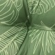 Paletės pagalvėlė, 60x61,5x10cm, oksfordo audinys, su lapais