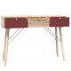 Konsolinis staliukas su stalčiais, 105x30x75cm, mediena
