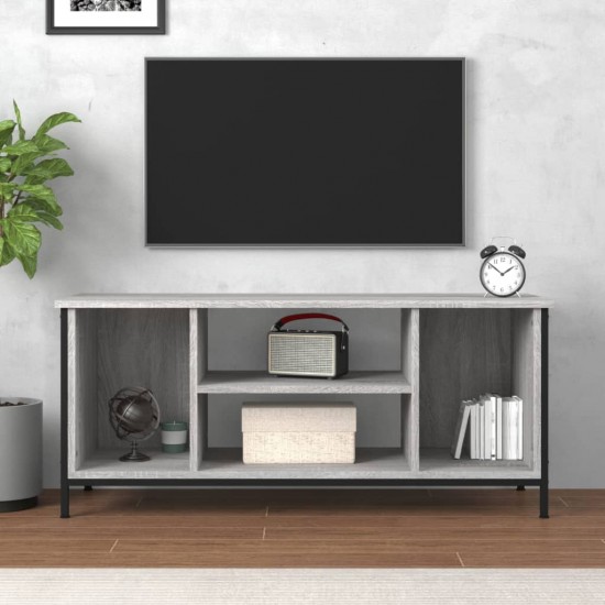 Televizoriaus spintelė, pilka ąžuolo, 102x35x45cm, mediena