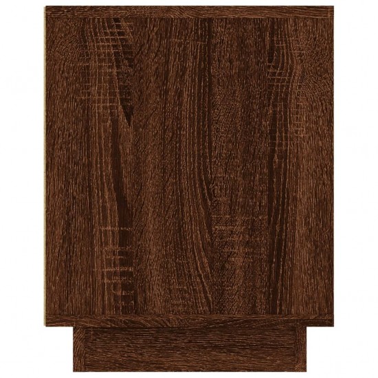 Televizoriaus spintelė, ruda ąžuolo, 102x35x45cm, mediena