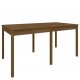 Sodo stalas, medaus rudas, 159,5x82,5x76cm, pušies masyvas