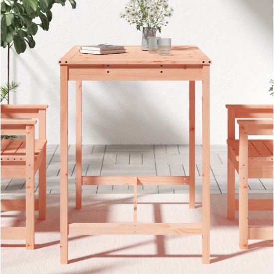 Sodo stalas, 121x82,5x110cm, duoglas eglės medienos masyvas