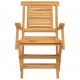 Sulankstomos sodo kėdės, 2vnt., 56x63x90cm, tikmedžio masyvas