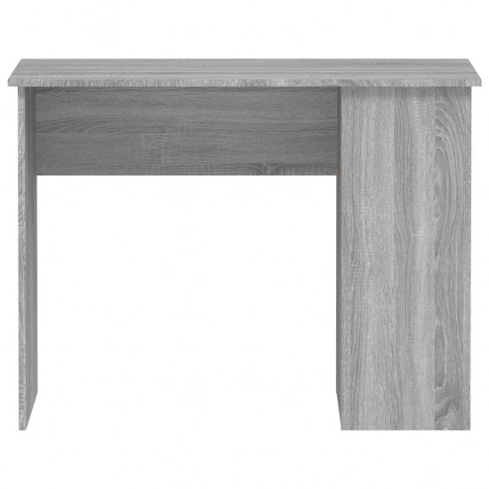 Rašomasis stalas, pilkas ąžuolo, 100x55x75cm, apdirbta mediena