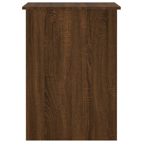 Rašomasis stalas, rudas ąžuolo, 100x55x75cm, apdirbta mediena
