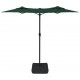 Dvigubas skėtis nuo saulės, žalios spalvos, 316x240cm