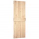 Durys, 80x210cm, pušies medienos masyvas