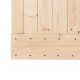 Durys, 100x210cm, pušies medienos masyvas