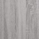 Vinilinių plokštelių spintelė, pilka, 121x38x48cm, mediena