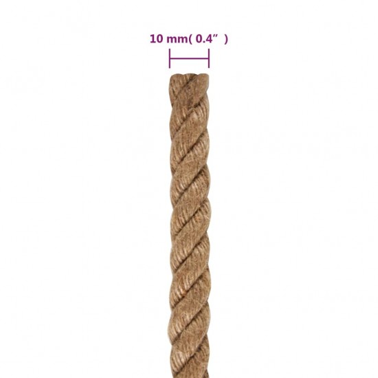Džiuto virvė, 50m ilgio, 10mm storio