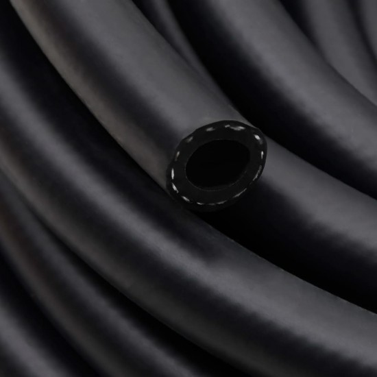 Hibridinė oro žarna, juodos spalvos, 20m, guma ir PVC