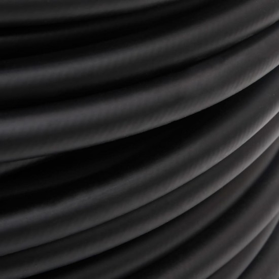 Hibridinė oro žarna, juodos spalvos, 50m, guma ir PVC