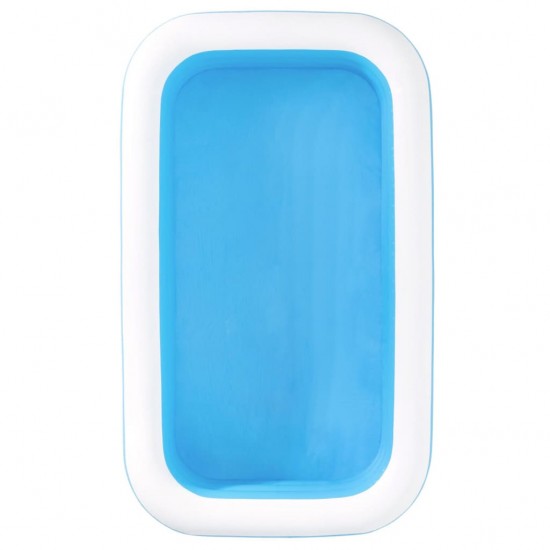 Bestway Family Pripučiamas baseinas, mėlynas ir baltas, 262x175x51cm