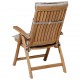 Madison Kėdės pagalvė Panama, šviesios smėlio spalvos, 123x50cm