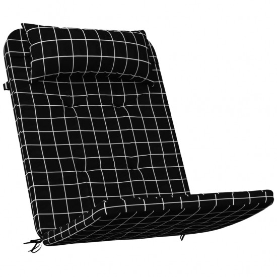 Adirondack kėdės pagalvėlės, 2vnt., oksfordo audinys, languotos