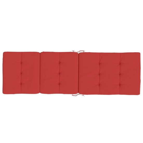 Terasos kėdės pagalvėlės, 2vnt., raudonos, oksfordo audinys