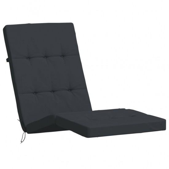 Terasos kėdės pagalvėlės, 2vnt., juodos, oksfordo audinys