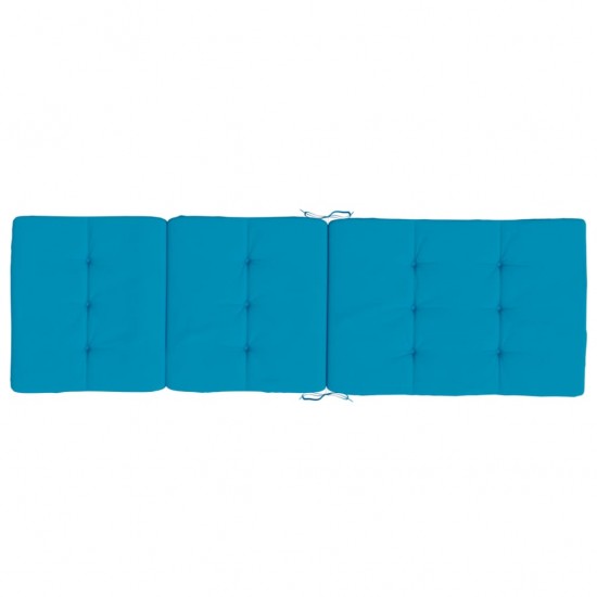 Terasos kėdės pagalvėlės, 2vnt., šviesiai mėlynos, audinys