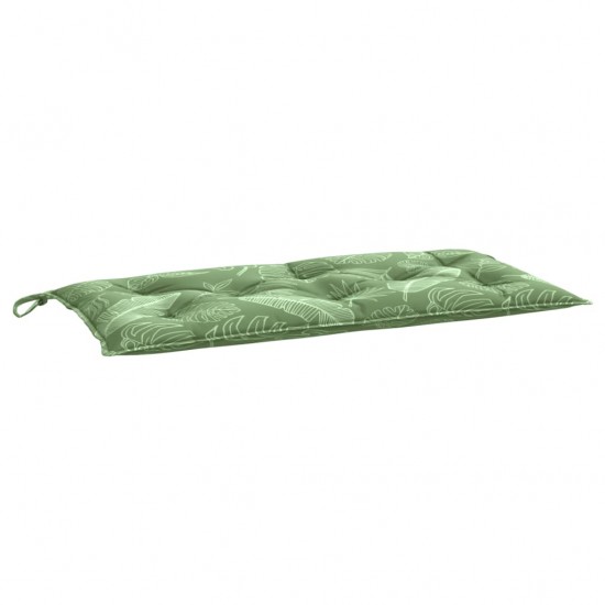 Sodo suoliuko pagalvėlė, 110x50x7cm, audinys, su lapais