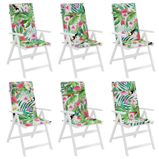 Kėdės pagalvėlės, 6vnt., įvairių spalvų, oksfordo audinys