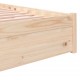 Lovos rėmas, 135x190cm, pušies medienos masyvas, dvivietis