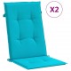Kėdės pagalvėlės, 2vnt., turkio spalvos, audinys