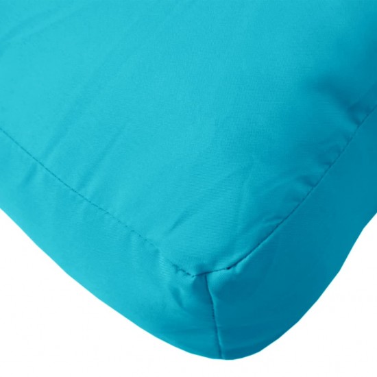 Paletės pagalvėlė, turkio spalvos, 70x70x12cm, audinys