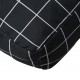Paletės pagalvėlė, 50x50x12cm, audinys, su juodais langeliais