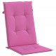 Kėdės pagalvėlės, 4vnt., rožinės spalvos, audinys