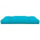 Paletės pagalvėlė, turkio spalvos, 120x80x12cm, audinys