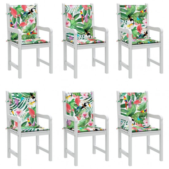 Kėdės pagalvėlės, 6vnt., įvairių spalvų, audinys