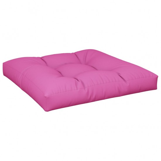 Paletės pagalvėlė, rožinės spalvos, 80x80x12cm, audinys