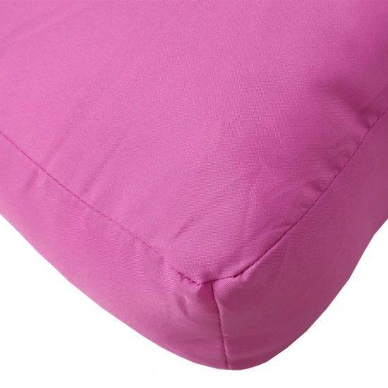 Paletės pagalvėlė, rožinė, 60x60x8cm, oksfordo audinys