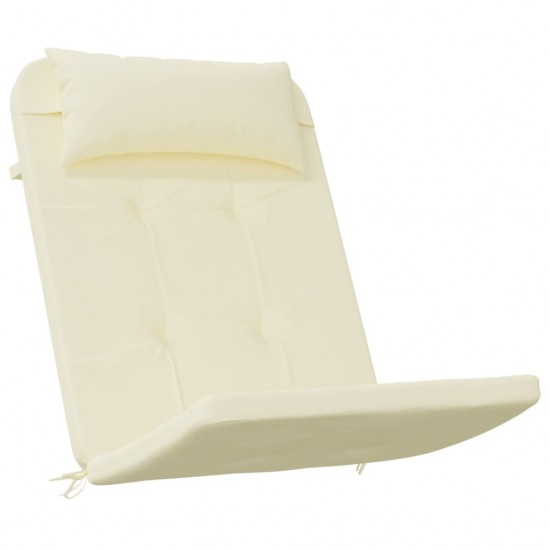 Adirondack kėdės pagalvėlės, 2vnt., kreminės, oksfordo audinys