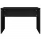 Kosmetinio staliuko rinkinys, juodos spalvos, 74,5x40x141cm