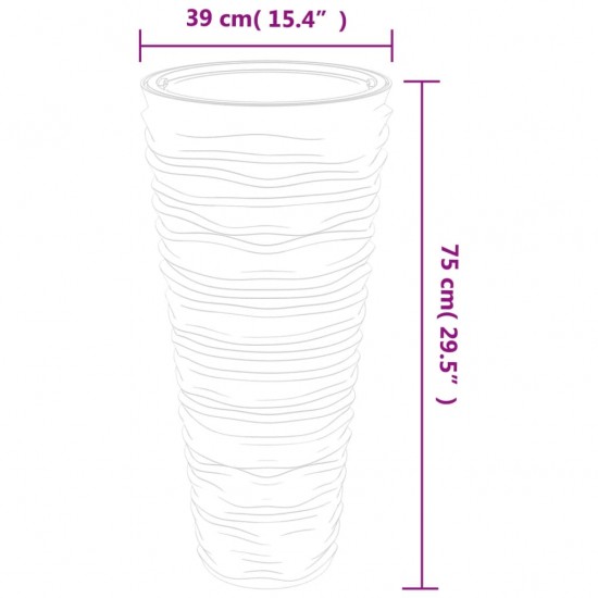 Lovelis su išimamu įdėklu, antracito, 18/45l, PP