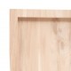 Rašomojo stalo stalviršis, 80x60x4cm, ąžuolo medienos masyvas