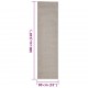 Sizalio kilimėlis draskymo stulpui, smėlio spalvos, 80x300cm