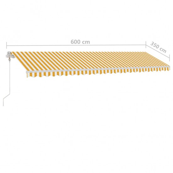 Pavėsinė su stogu, balta, 11,15x2,28x2,69m, polietilenas