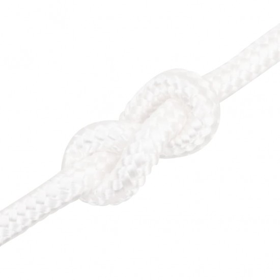 Valties virvė, visiškai balta, 18mm, 100m, polipropilenas