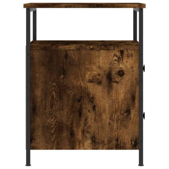 Naktinė spintelė, dūminio ąžuolo, 44x45x60cm, apdirbta mediena