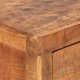Konsolinis staliukas, 120x32x80cm, akacijos medienos masyvas