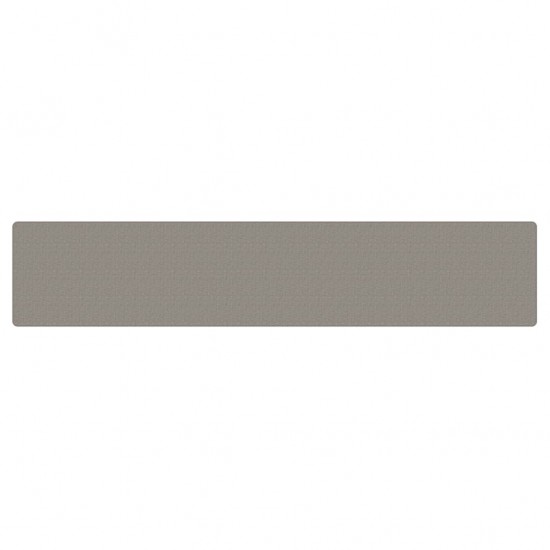 Kilimas-takelis, sidabrinis, 80x400cm, sizalio imitacija